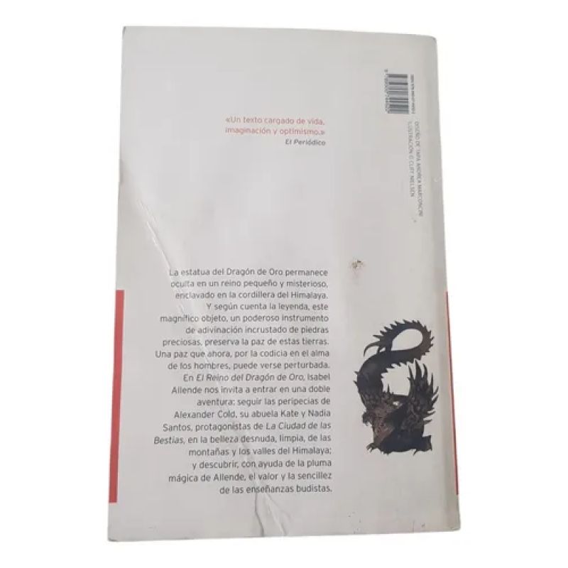 El Reino Del Dragon De Oro - Isabel Allende - Sudamericana (Usado) - Miniatura 2