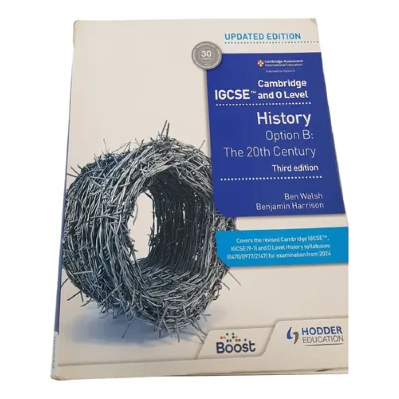 Cambridge Igcse And O Level History - Option B - Third Ed (Usado)