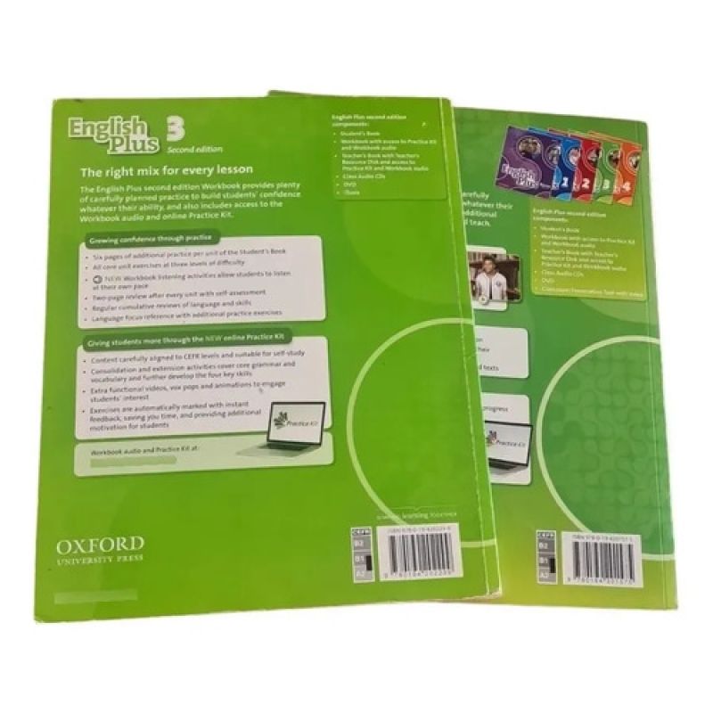 English Plus 3 2/ed - Student's Book + Workbook - 2 Libros (Usado) - Miniatura 2