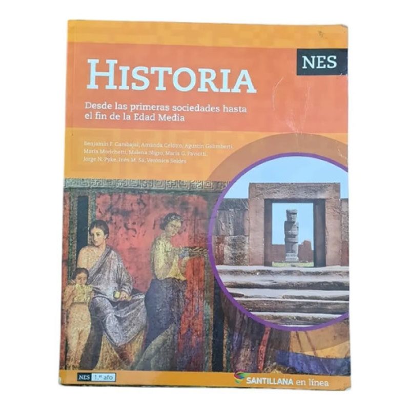 Historia - Nes 1er - Santillana En Linea (Usado)