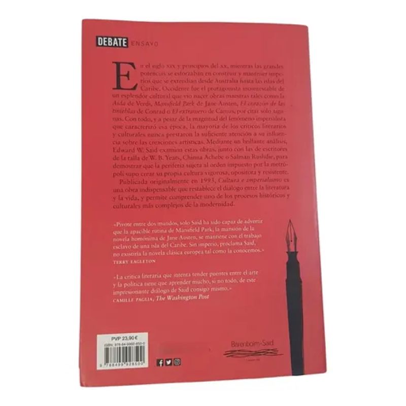 Cultura E Imperialismo - Said, Edward W.- Debate (Usado) - Miniatura 2