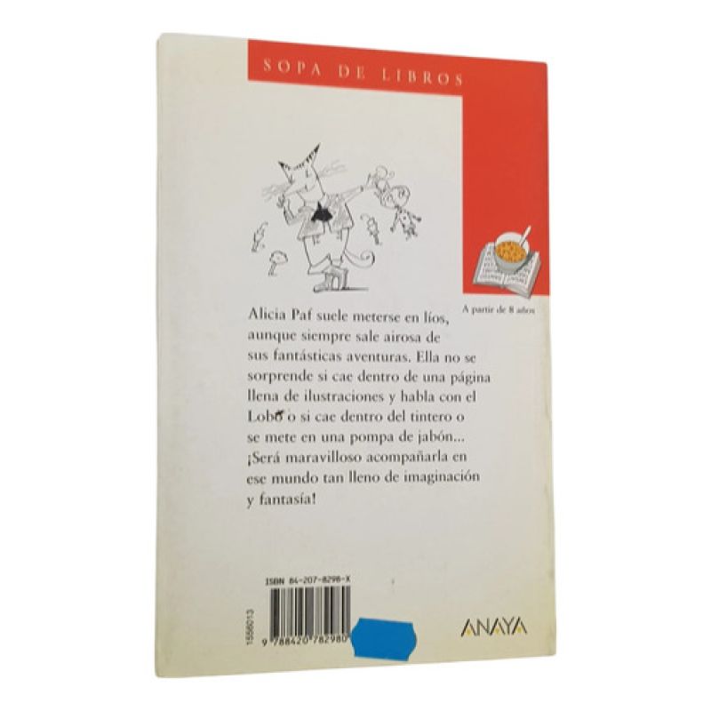 Los Traspies De Alicia Paf  -  Gianni Rodari - Anaya (Usado) - Miniatura 2