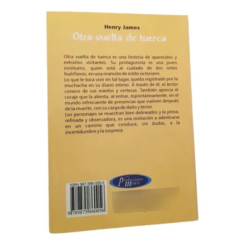 Otra Vuelta De Tuerca - Henry James - Mawis (Usado) - Miniatura 2