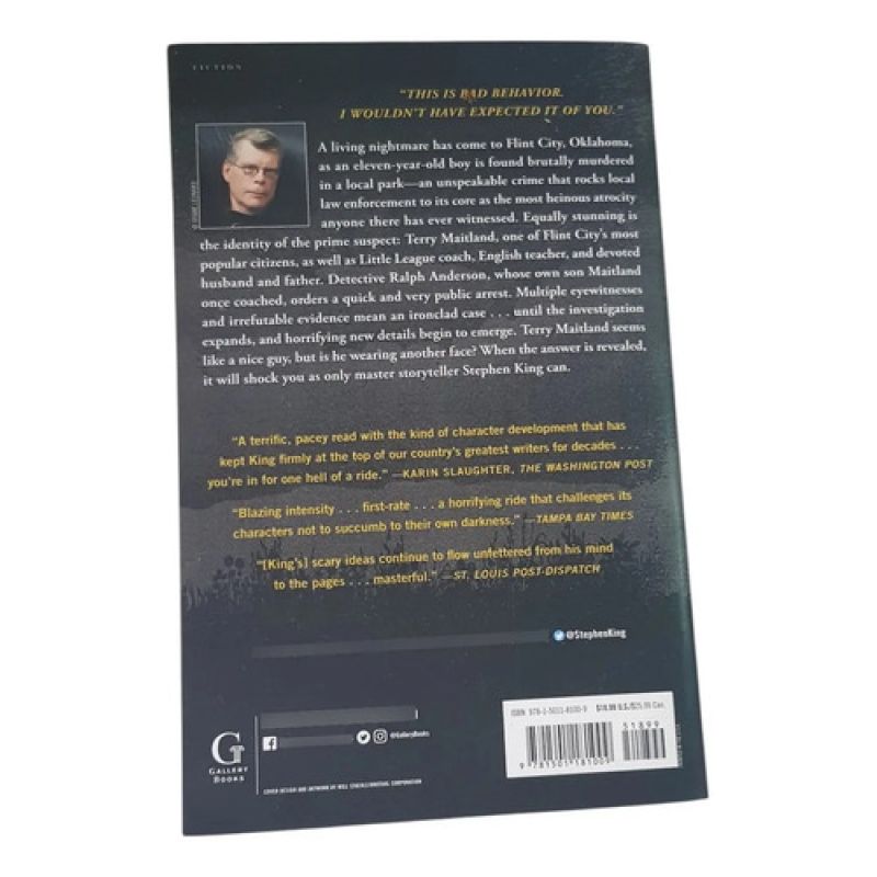 The Outsider - Gallery Books - Stephen King (Usado) - Miniatura 2