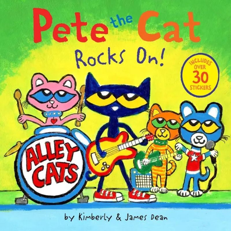 PETE THE CAT ROCKS ON !