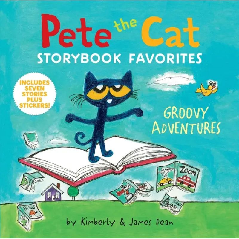 PETE THE CAT STORYBOOK FAVORITES - GROOVY ADVENTURES - HB