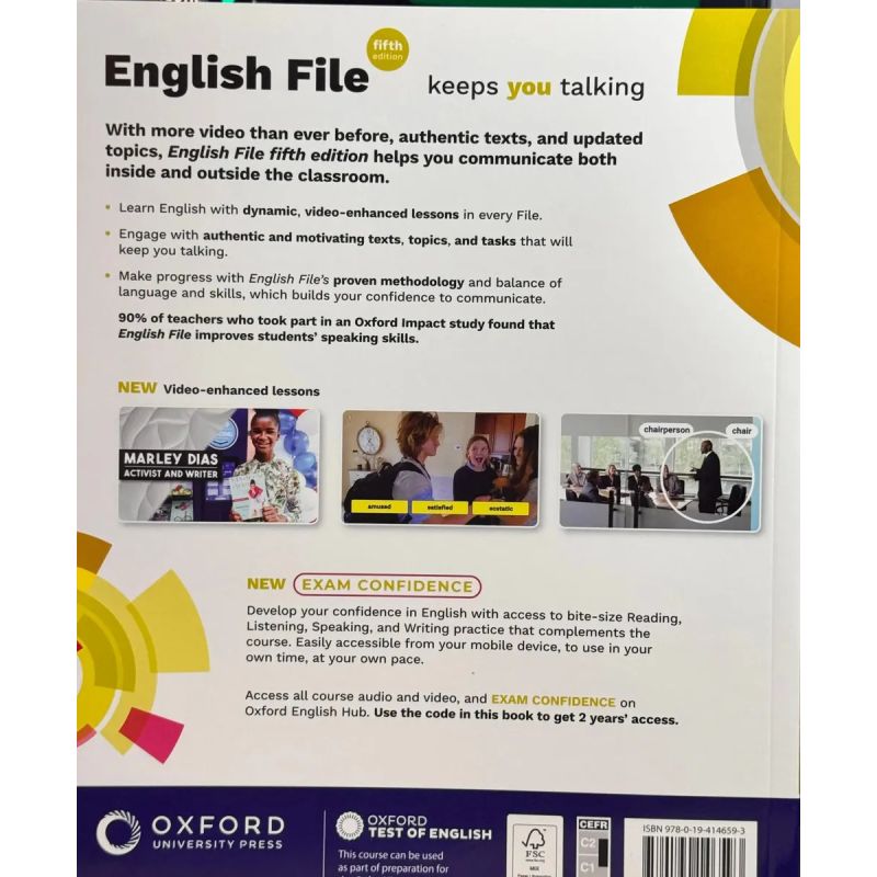 ENGLISH FILE ADVANCED+ 5/ED.- SB + EXAM CONFIDENCE PK - Miniatura 2