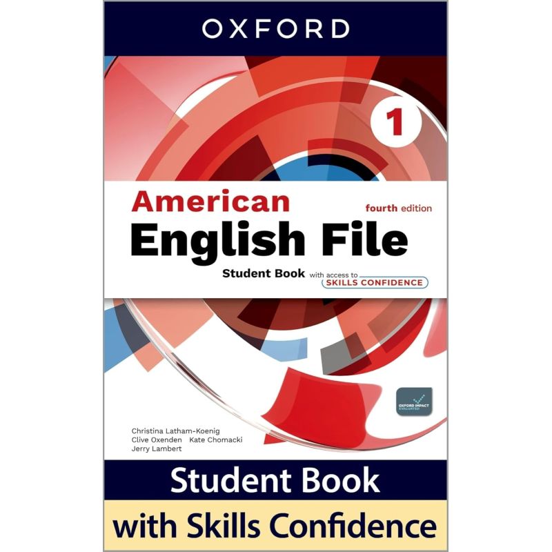 AMERICAN ENGLISH FILE 1 4/ED.- SB + EXAM CONFIDENCE PK