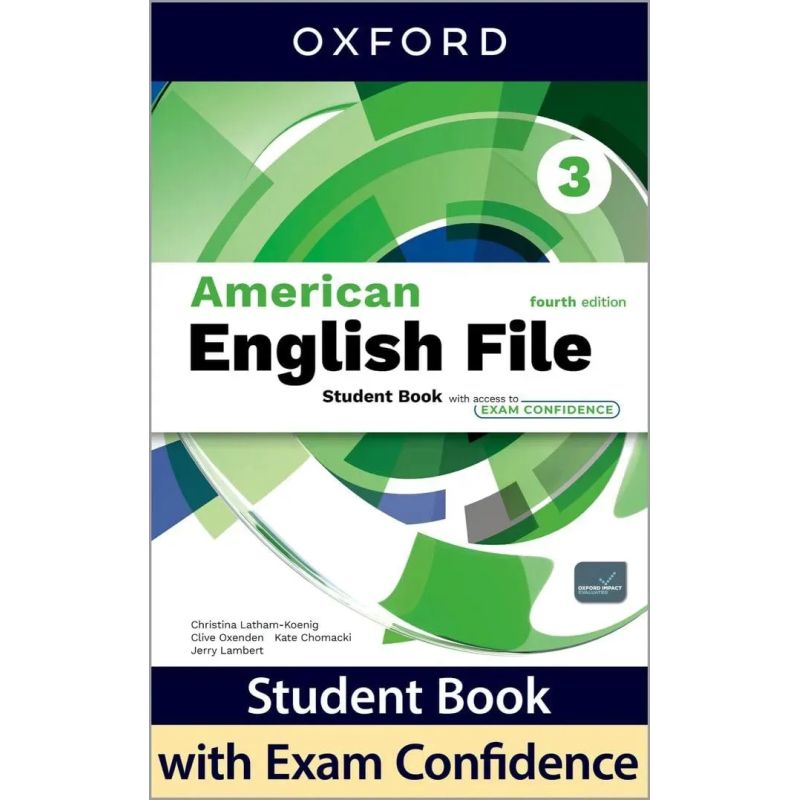 AMERICAN ENGLISH FILE 3 4/ED. SB + EXAM CONFIDENCE PK