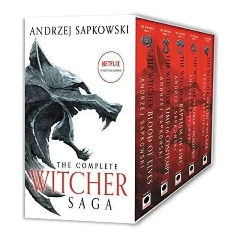 COMPLETE WITCHER SAGA, THE - BOXED SET - 5 BOOKS