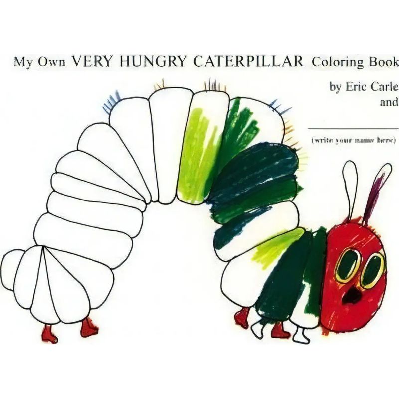 MY OWN VERY HUNGRY CATERPILLAR COLORING BOOK - PB