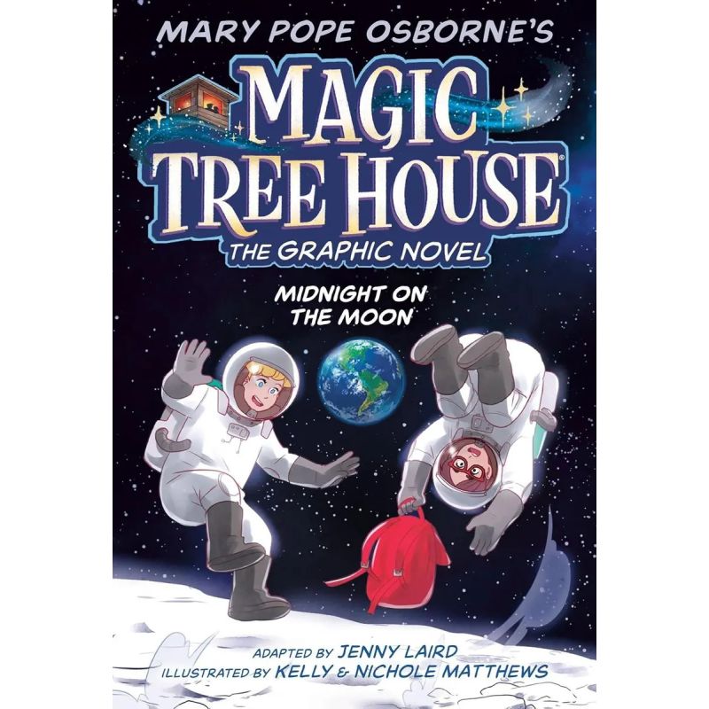 MIDNIGHT ON THE MOON - MAGIC TREE HOUSE GRAPHIC NOVEL 8