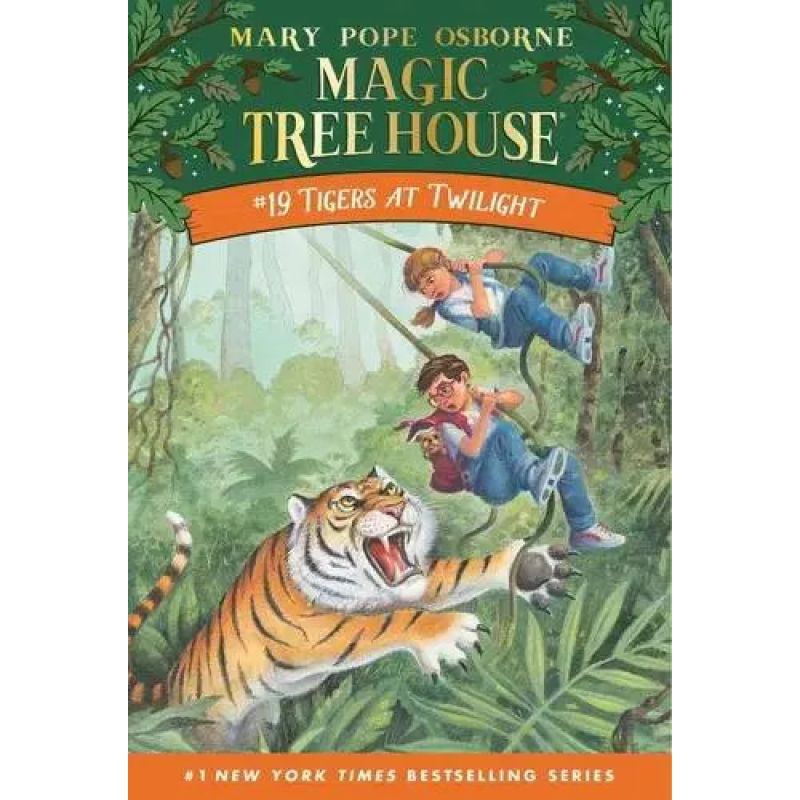 TIGERS AT TWILIGHT - MAGIC TREE HOUSE 19