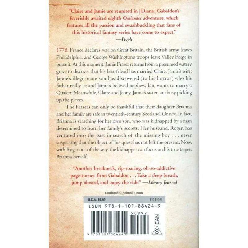 WRITTEN IN MY OWN'S HEART BLOOD - OUTLANDER 8 - PB