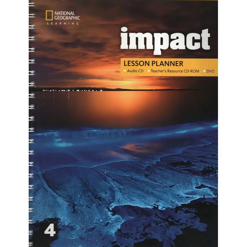 IMPACT 4 - LESSON PLANNER + TCH'S RES.CD-ROM + A/CD + DVD