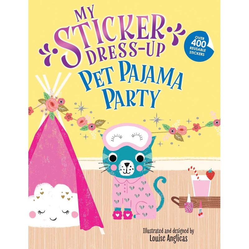 MY STICKER DRESS-UP - PET PAJAMA PARTY - PB