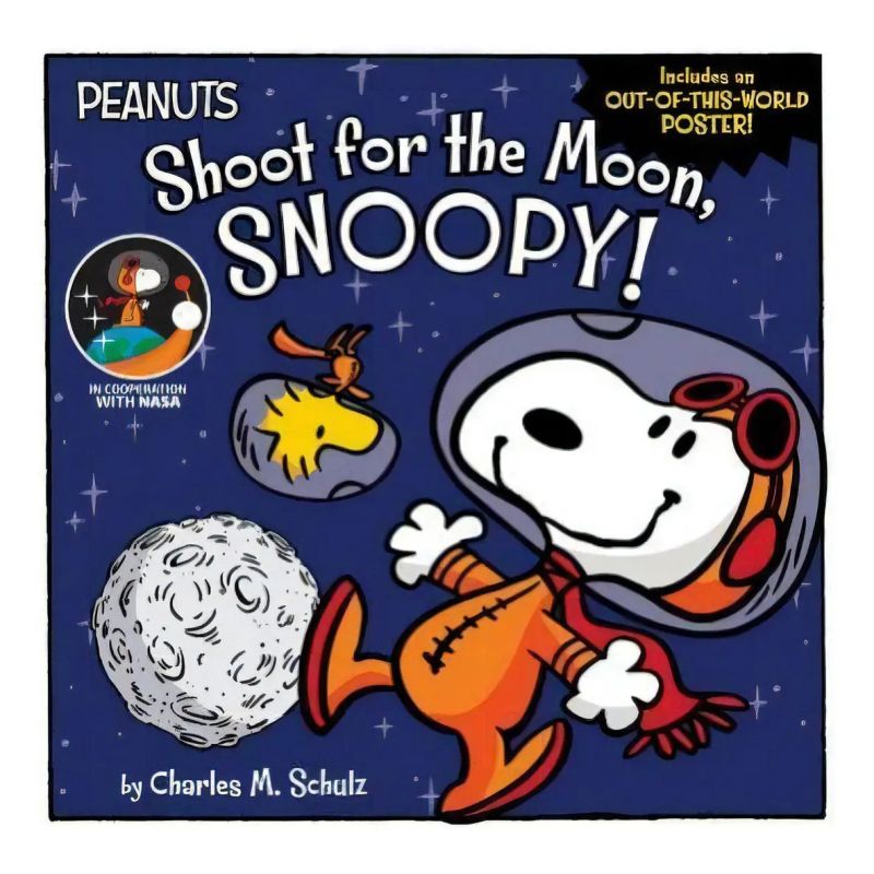 SHOOT FOR THE MOON, SNOOPY!