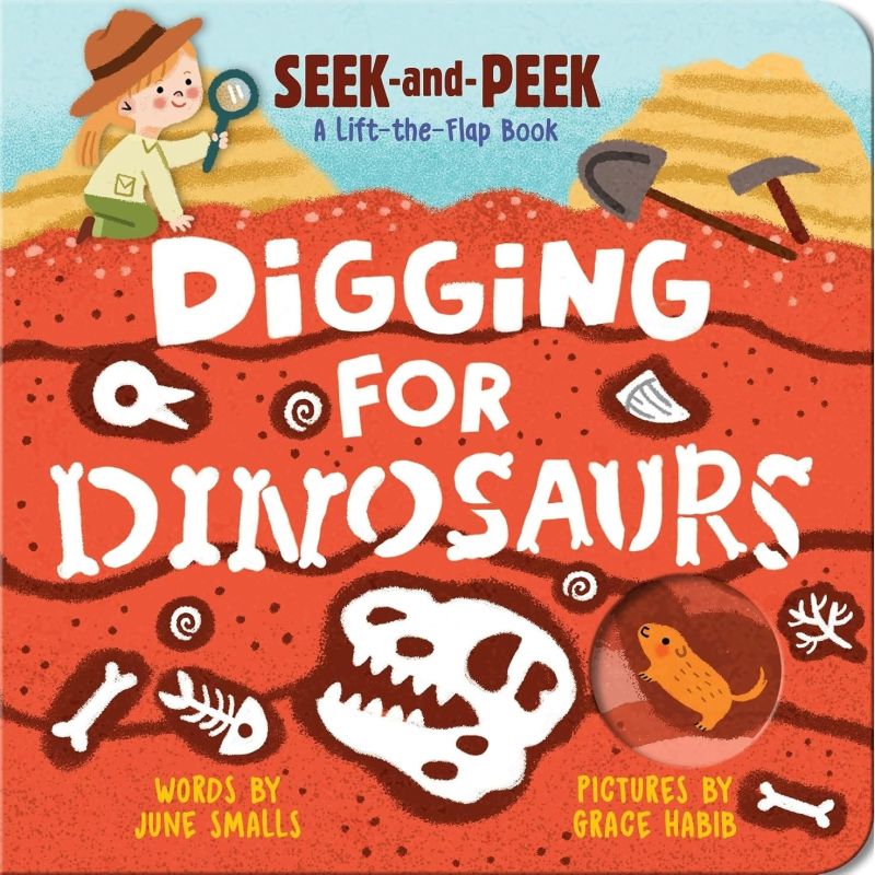 DIGGING FOR DINOSAURS - BOARDBOOK