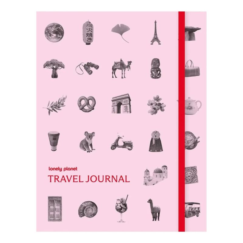 LONELY PLANET'S TRAVEL JOURNAL - PINK