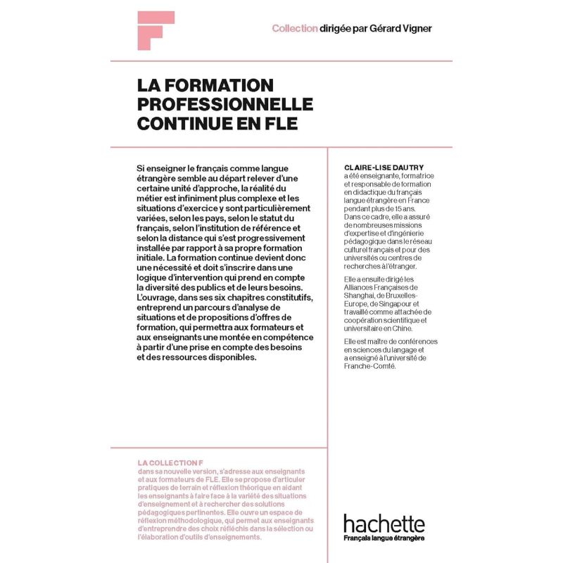 FLE FORMATION PROFESSIONNELLE EN FLE, LA - COLLECTION F