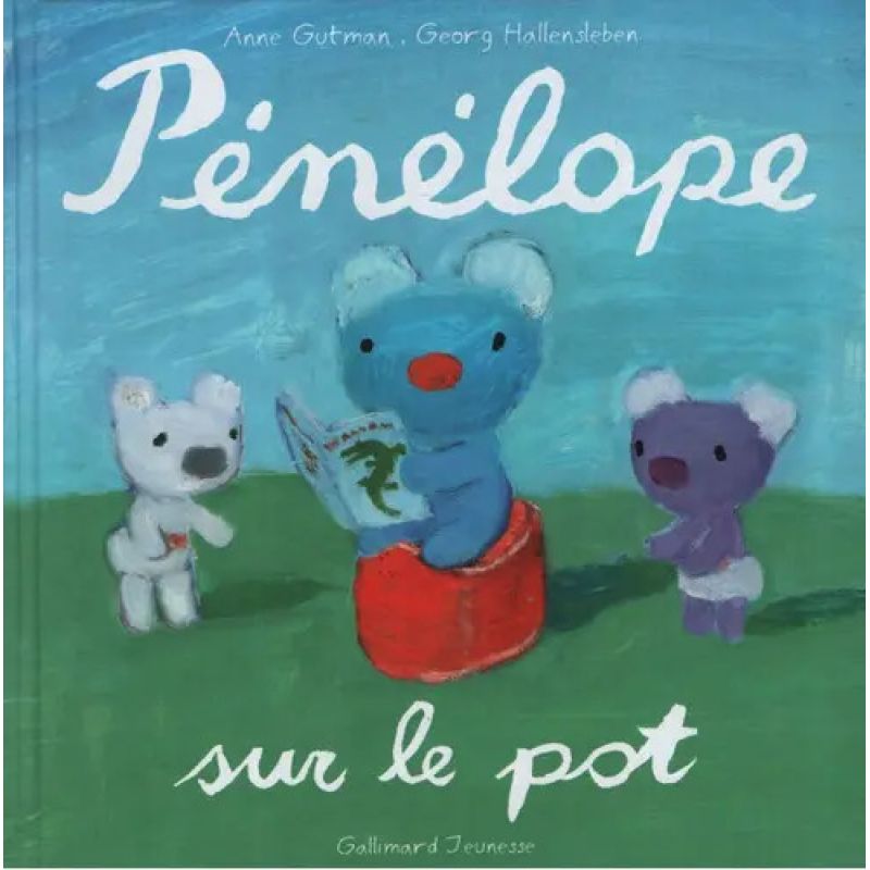 PENELOPE SUR LE POT
