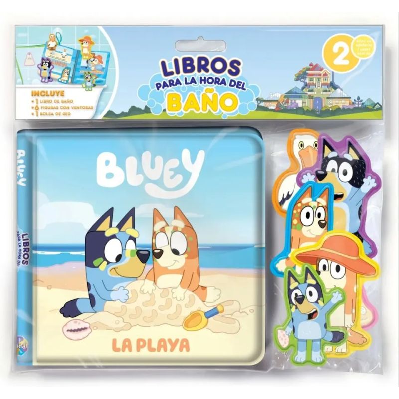 BLUEY - LA PLAYA - LA HORA DEL BAÑO