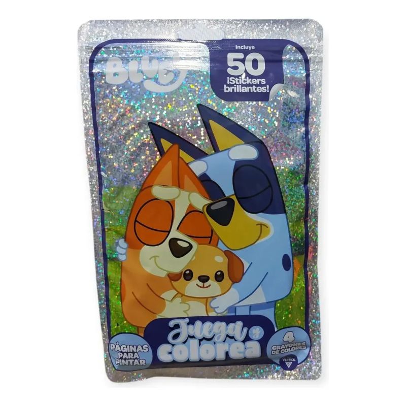 BLUEY - JUEGA Y COLOREA FLOW PACK