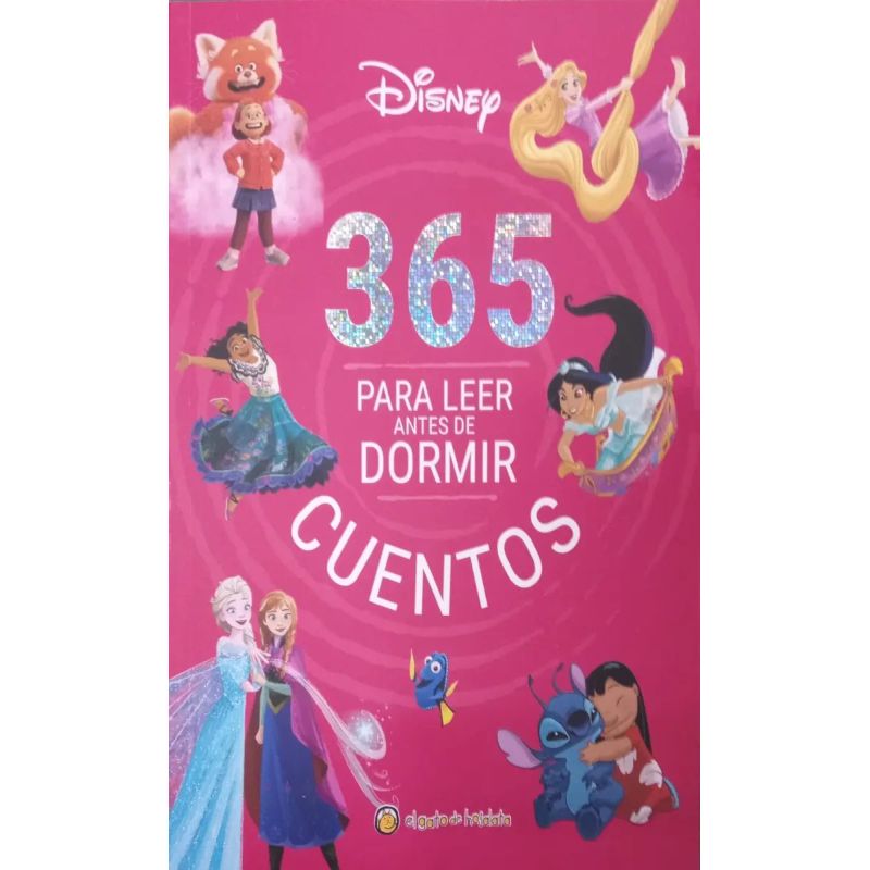 365 CUENTOS PARA ANTES DE IR A DORMIR DISNEY (FUCSIA) - PB