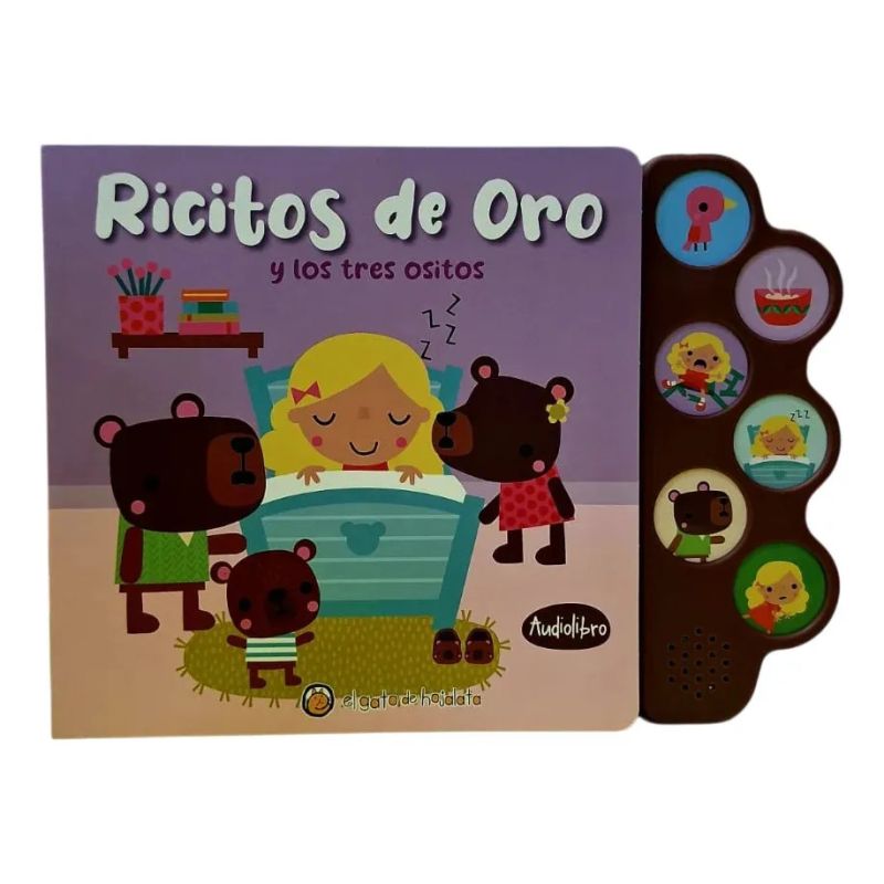 RICITOS DE ORO - CLASICOS CON SONIDO - CARTONE