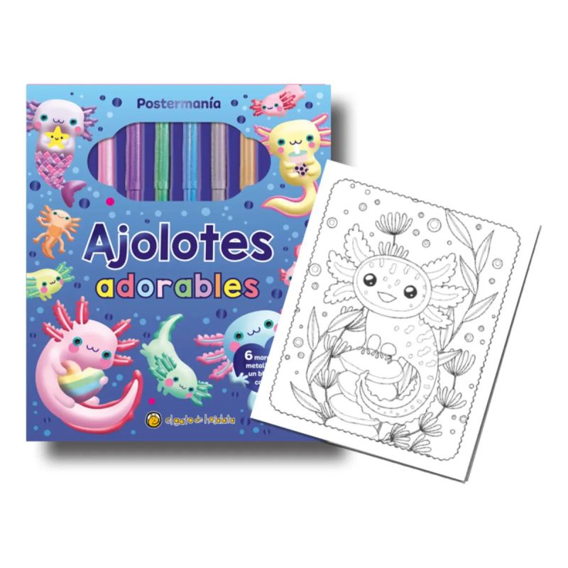AJOLOTES ADORABLES - POSTERMANIA