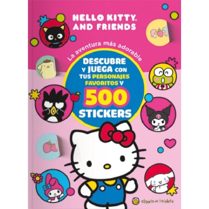 HELLO KITTY AND FRIENDS - LA AVENTURA MAS ADORABLE - MUNDO DE STICKERS