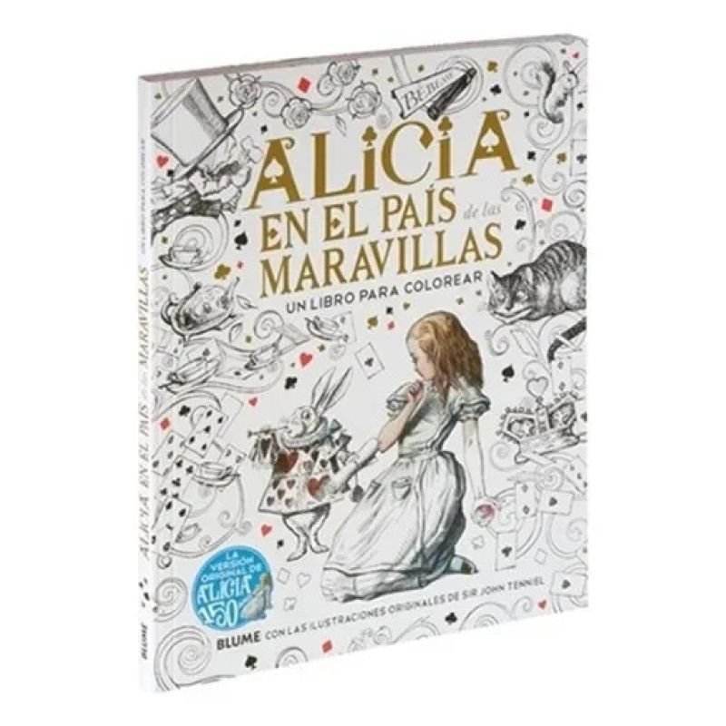 ALICIA EN EL PAIS DE LAS MARAVILLAS - COLORING BOOK
