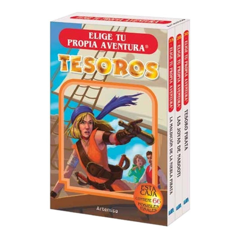 TESOROS - ELIGE TU PROPIA AVENTURA - CAJA 3 TITULOS