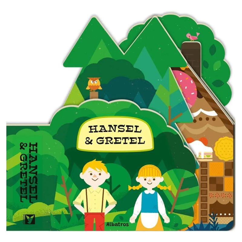 HANSEL AND GRETEL - FAIRY TALE SHAPE BOOKS - HB
