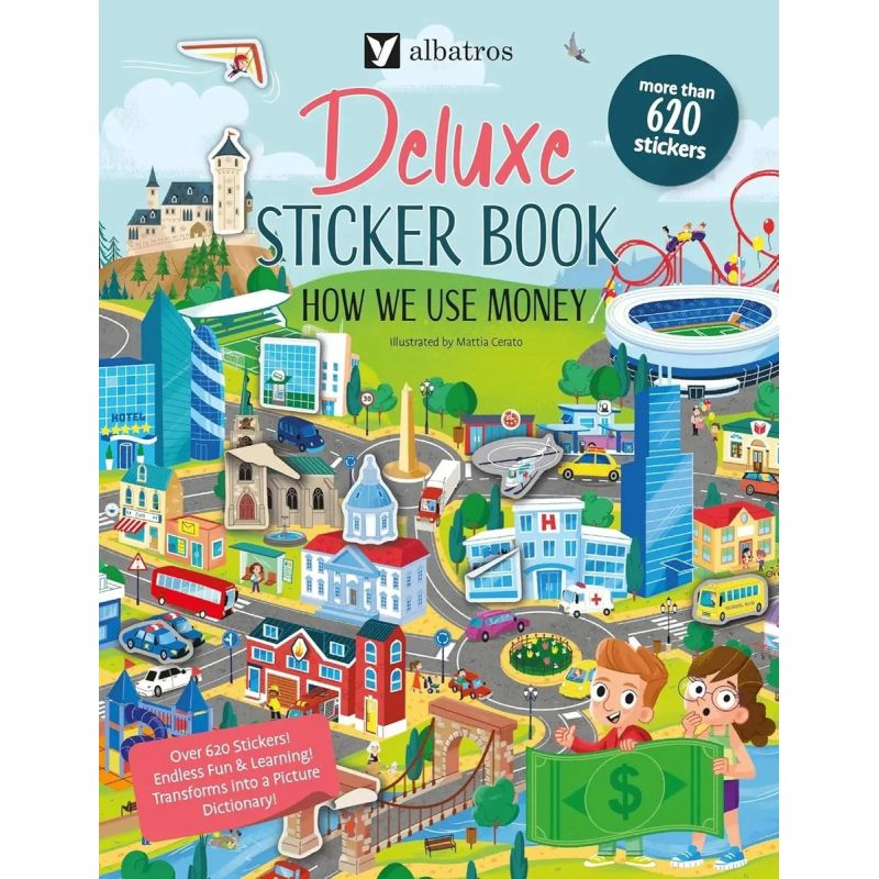 HOW WE USE MONEY - DELUXE STICKER BOOK