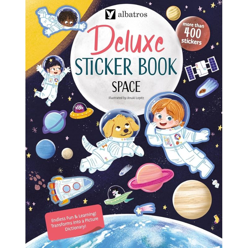 SPACE - DELUXE STICKER BOOK