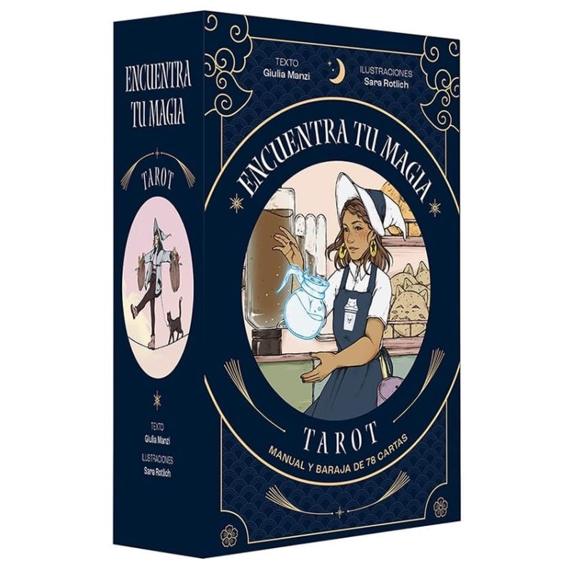 ENCUENTRA TU MAGIA - TAROT - LIBRO + CARTAS