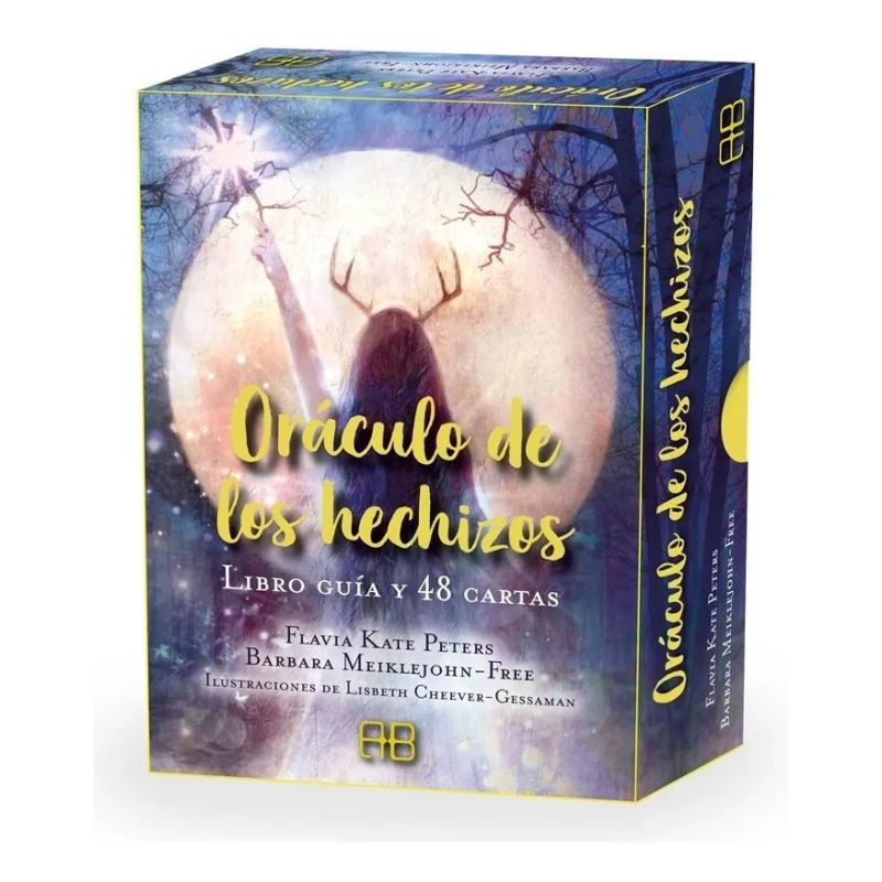 ORACULO DE LOS HECHIZOS - LIBRO GUIA Y 48 CARTAS