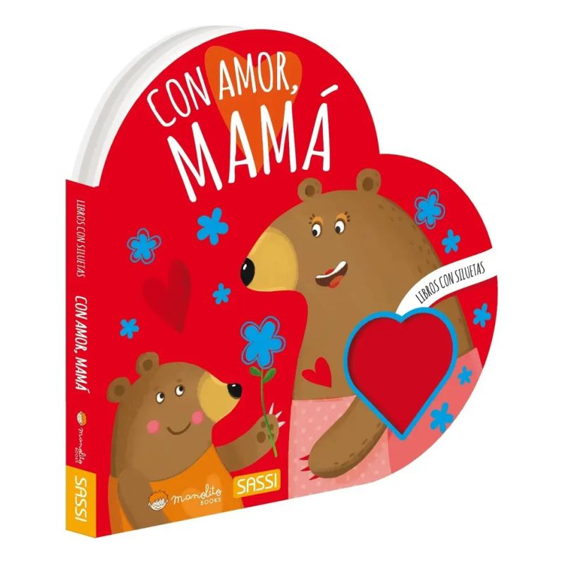 CON AMOR MAMA - LIBROS CON SILUETAS - CARTONE