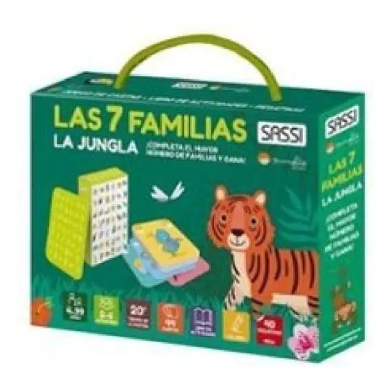 JUNGLA, LA - FAMILIAS FELICES - JUEGOS DE CARTAS