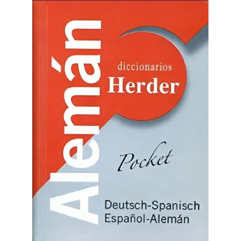 HERDER DICC.POCKET ALEMAN-ESPAÑOL/DEUTSCH-SPANISCH