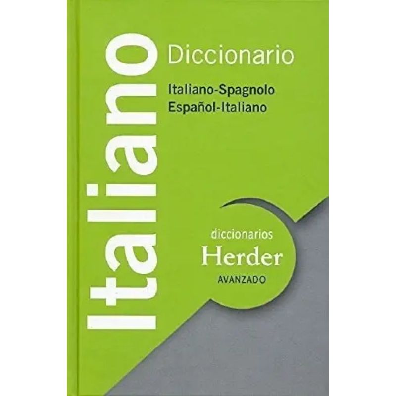 HERDER DICCIONARIO AVANZADO ITA-ESP/ESP-ITA (TD)