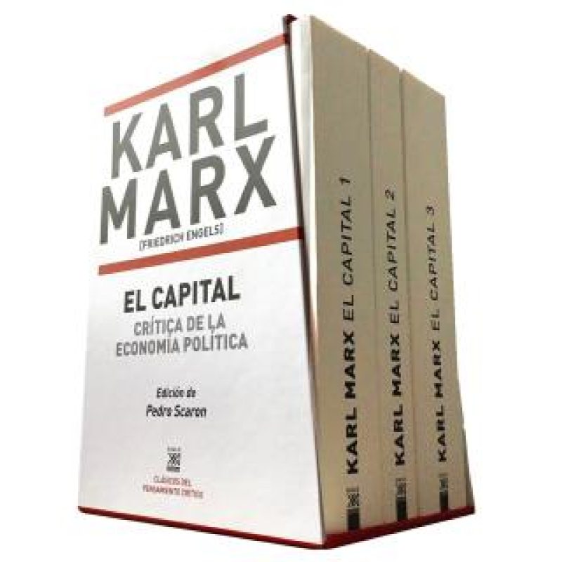 CAPITAL, EL - OBRA COMPLETA - 3 LIBROS + ESTUCHE