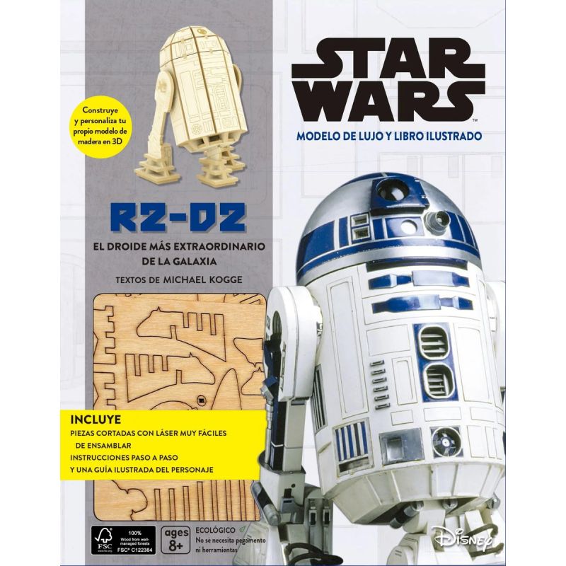 KIT R2-D2 - EL DROIDE MAS EXTRAORDINARIO DE LA GALAXIA - LIBRO + MODELO