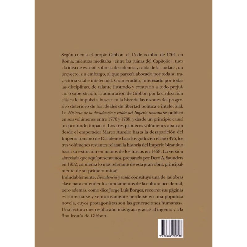 HISTORIA DE LA DECADENCIA Y CAIDA DEL IMPERIO ROMANO - TD - Miniatura 2