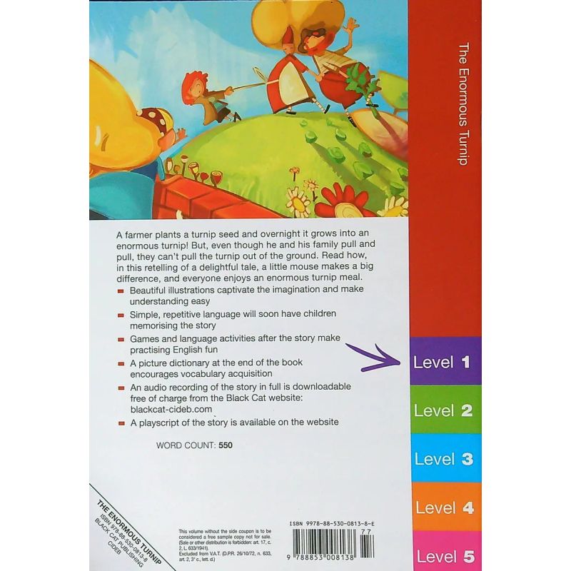 ENORMOUS TURNIP, THE - EARLYREADS 1 (PRE-A1) - Miniatura 2