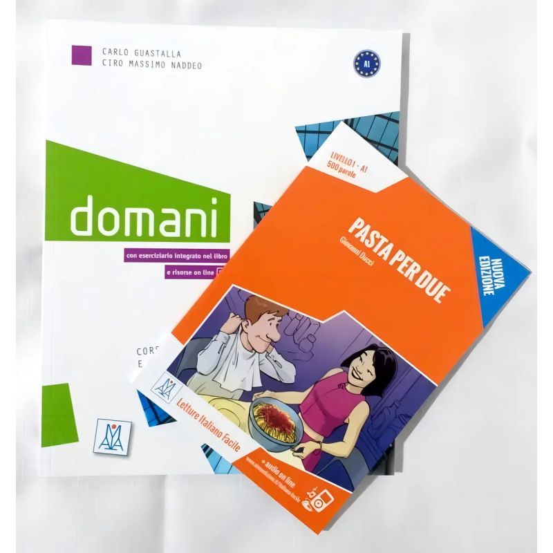 DOMANI 1 - LIBRO + AUDIO E VIDEO ONLINE
