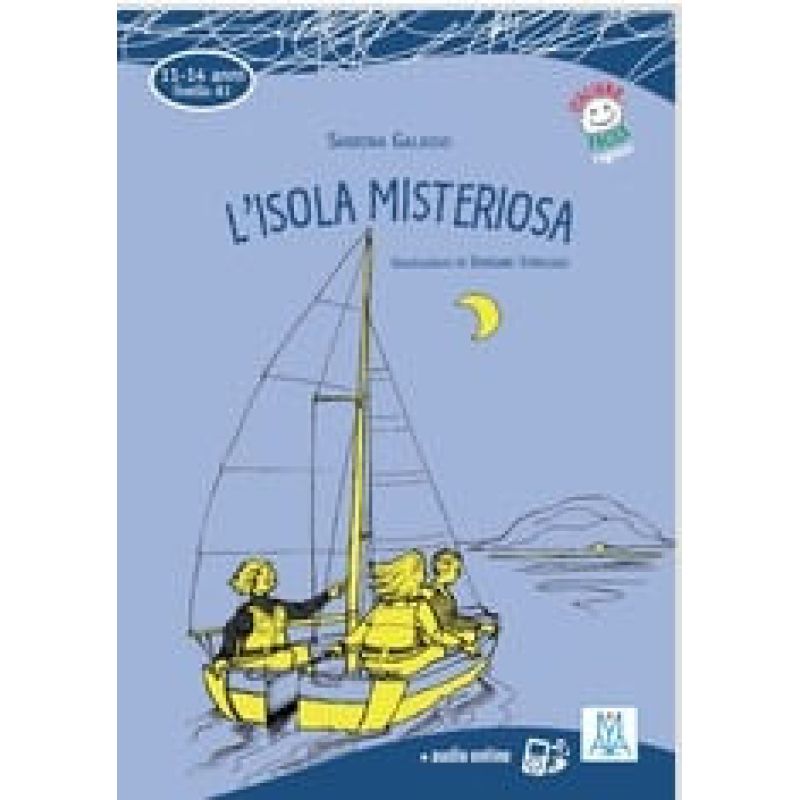 L'ISOLA MISTERIOSA - LIBRO + MP3 - ITALIANO FACILE PER RAGAZZI (A1)