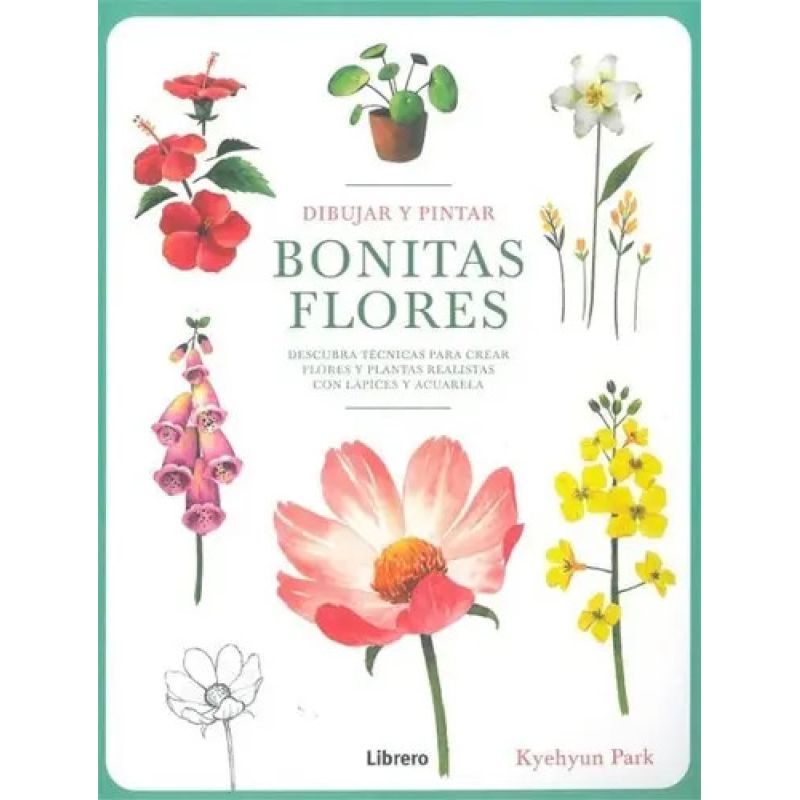 DIBUJAR Y PINTAR BONITAS FLORES