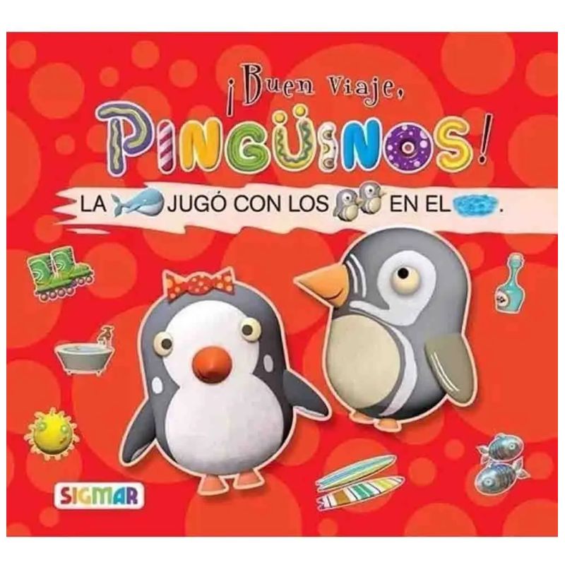 BUEN VIAJE PINGÜINOS - LEO CON FIGURAS (MAYUSCULAS)